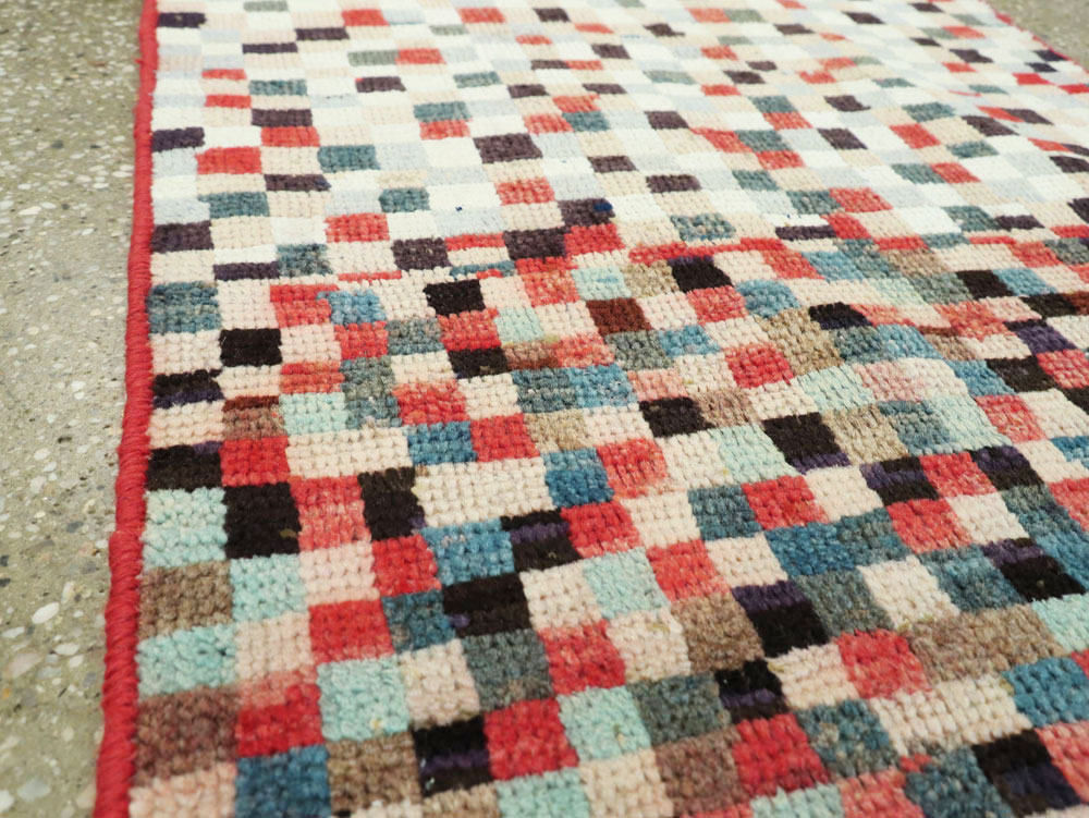 Vintage Persian Gabbeh Rug, No.26272 - Staging