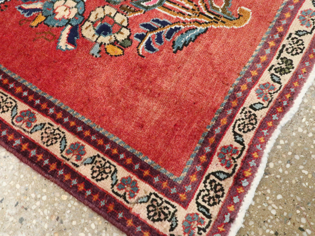 Vintage Persian Shiraz Rug, No.26274 - Staging