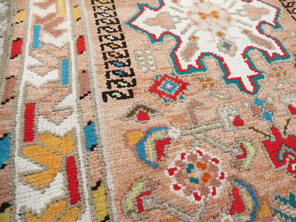 Vintage Persian Hamadan Rug, No.26285 - Staging