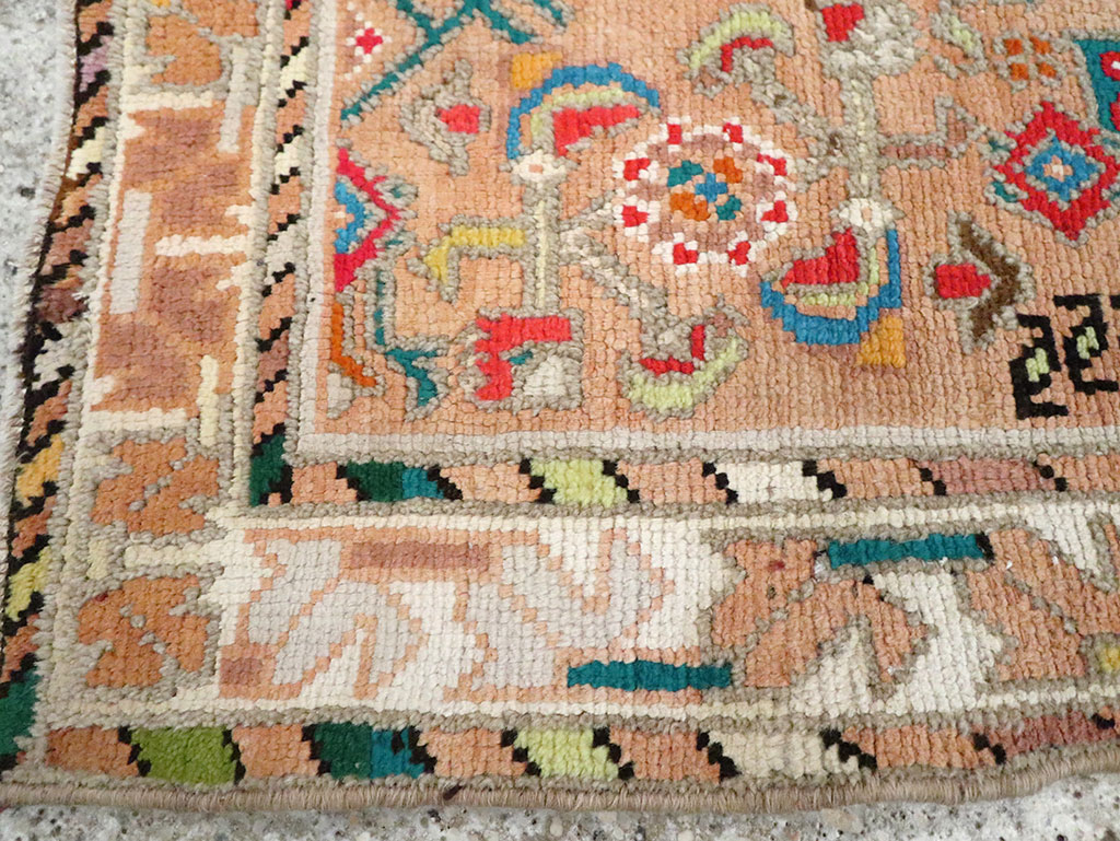 Vintage Persian Hamadan Rug, No.26285 - Staging