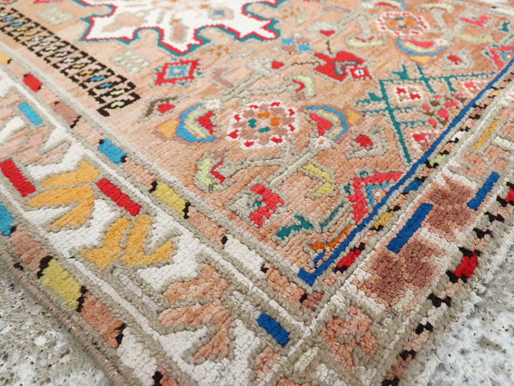 Vintage Persian Hamadan Rug, No.26285 - Staging