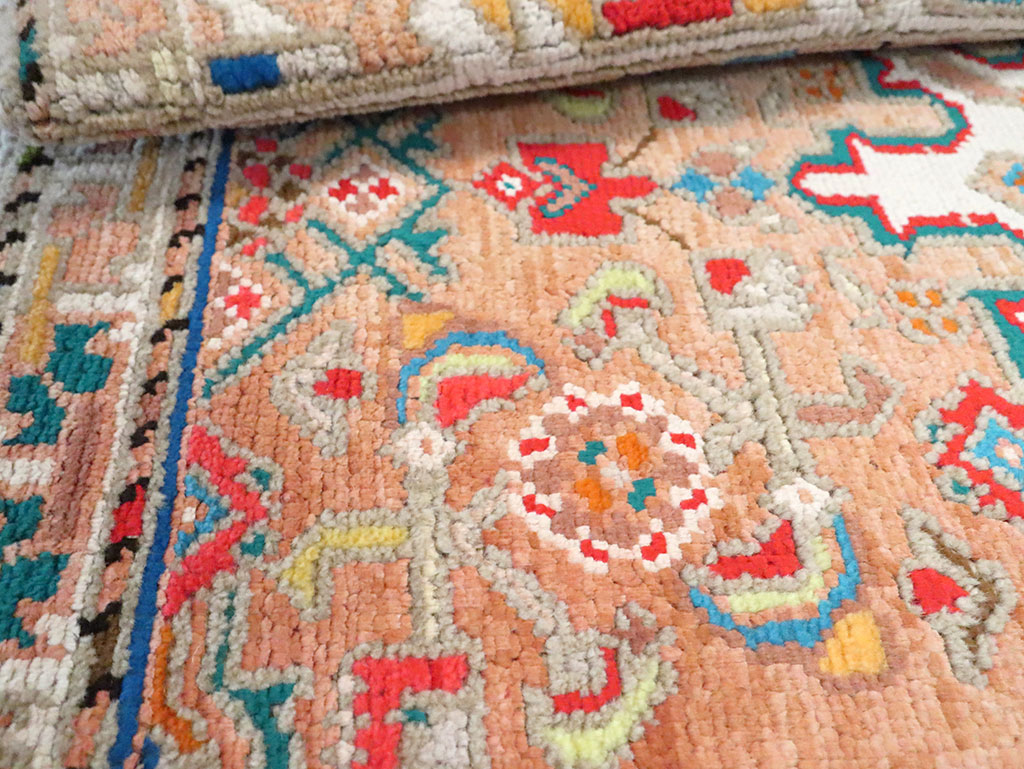 Vintage Persian Hamadan Rug, No.26285 - Staging