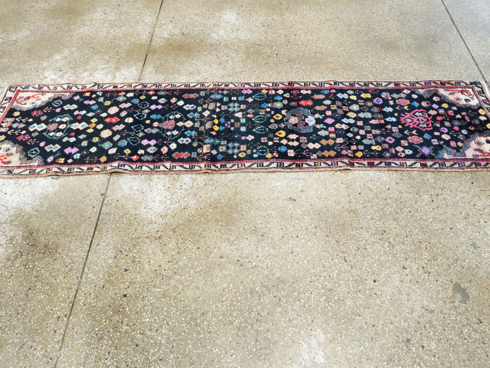 Vintage Persian Malayer Runner, No.26311 - Staging