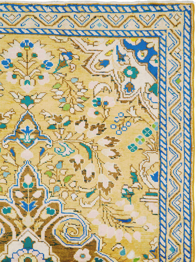 Vintage Persian Hamadan Rug, No.26335 - Staging