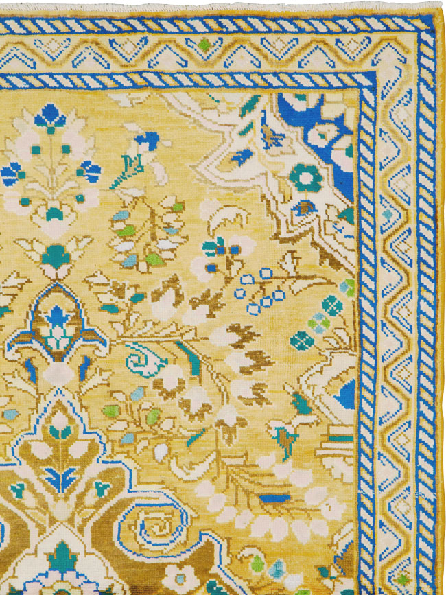 Vintage Persian Hamadan Rug, No.26335 - Staging
