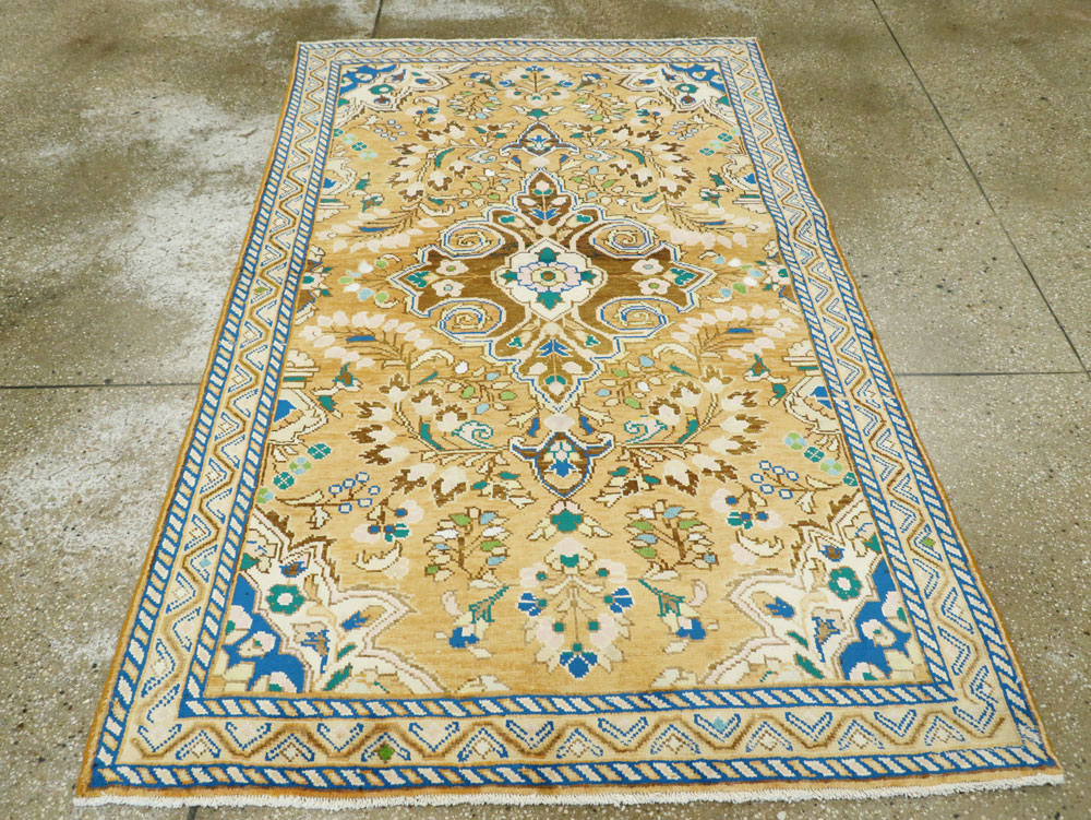 Vintage Persian Hamadan Rug, No.26335 - Staging