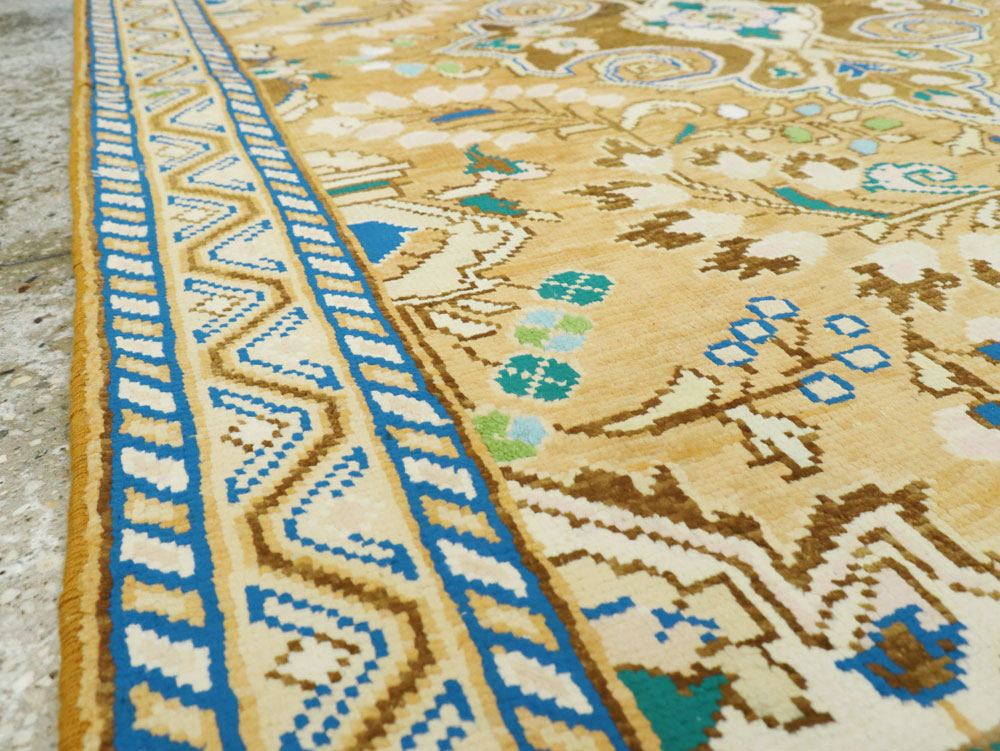 Vintage Persian Hamadan Rug, No.26335 - Staging