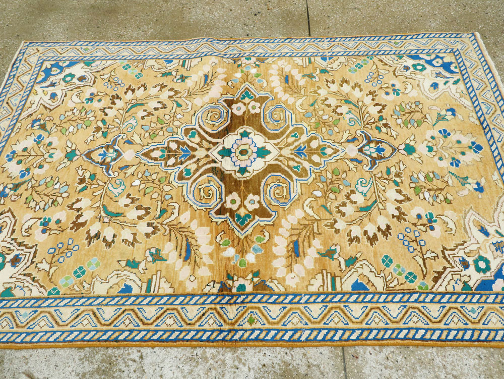 Vintage Persian Hamadan Rug, No.26335 - Staging
