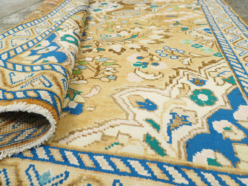 Vintage Persian Hamadan Rug, No.26335 - Staging