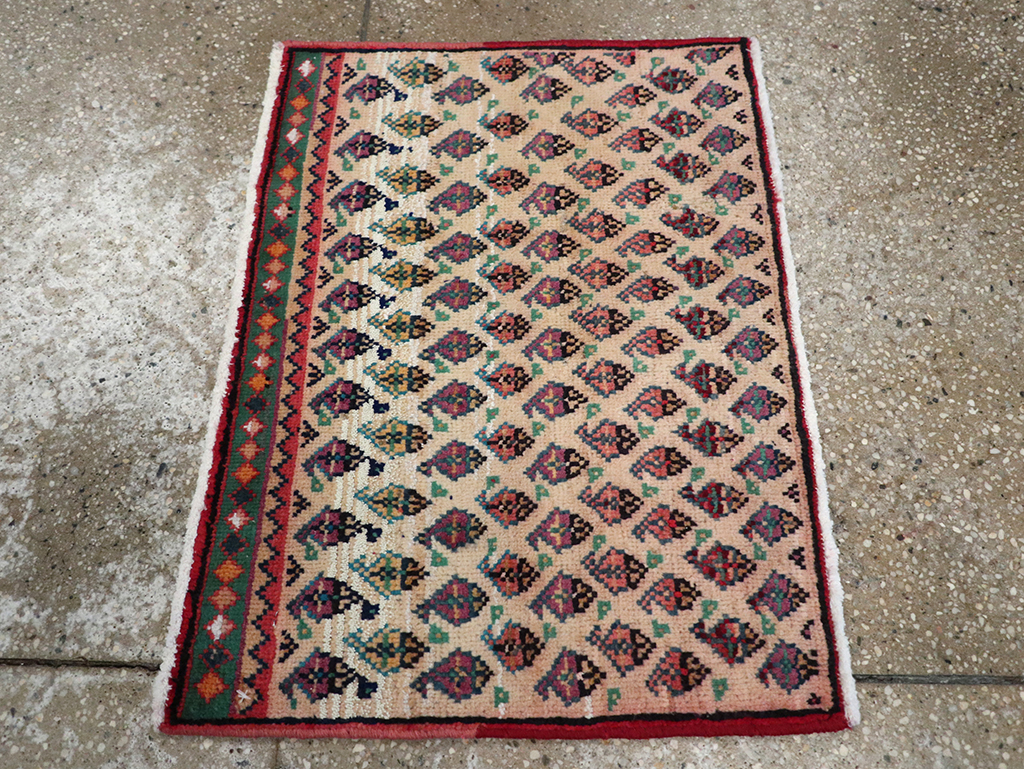 Vintage Persian Malayer Rug, No.26337 - Staging