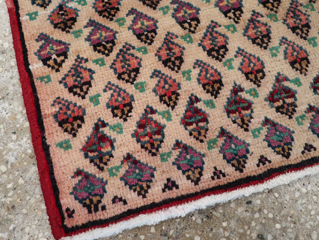 Vintage Persian Malayer Rug, No.26337 - Staging