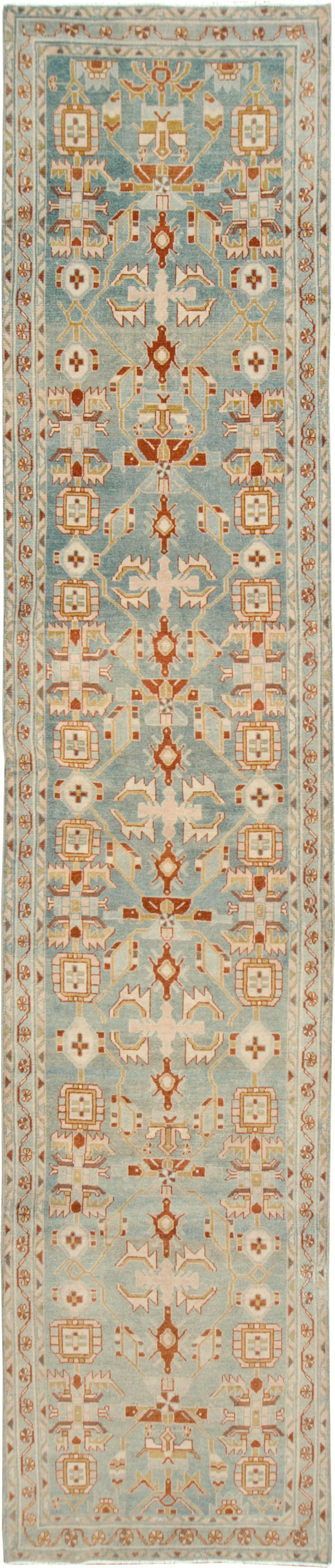 Antique Persian Malayer Runner, No.26349 - Staging