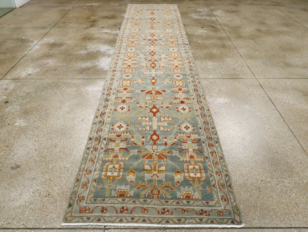 Antique Persian Malayer Runner, No.26349 - Staging
