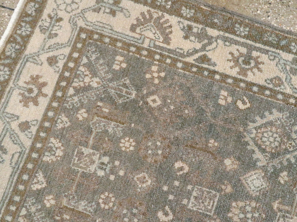 Vintage Persian Malayer Rug, No.26351 - Staging