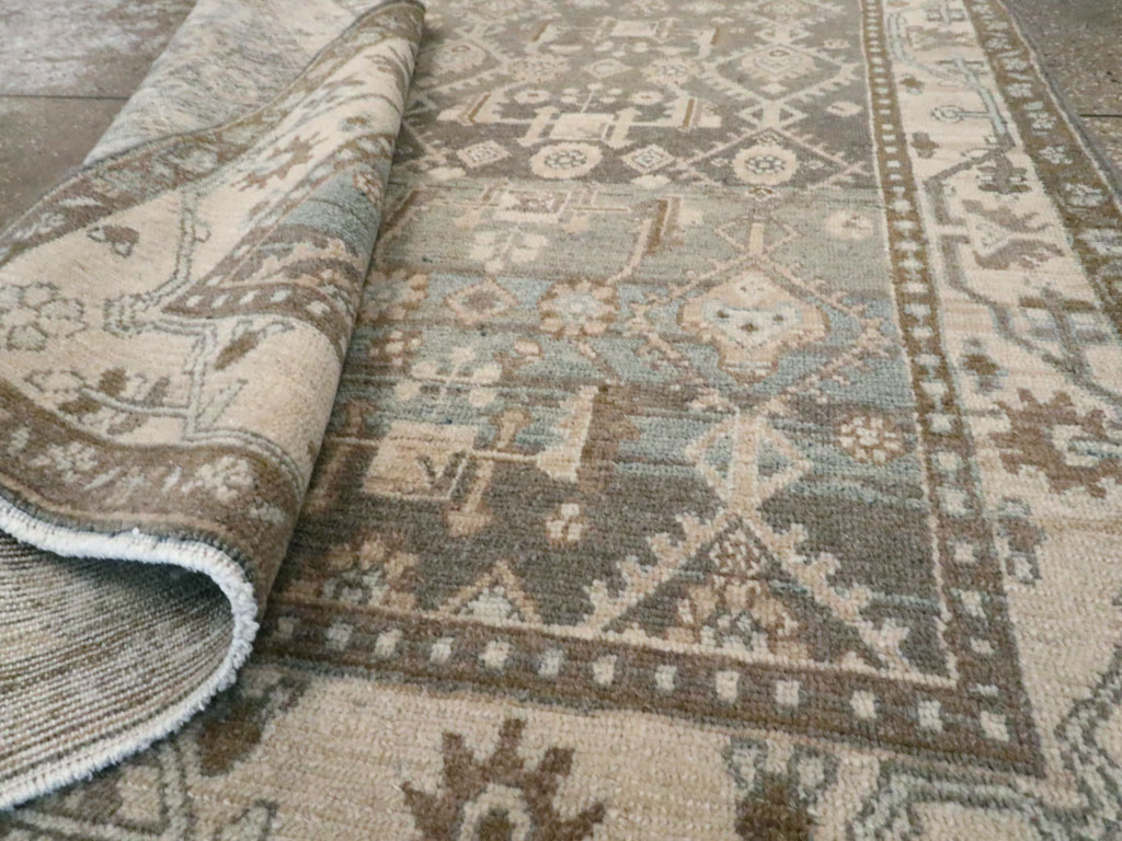 Vintage Persian Malayer Rug, No.26351 - Staging