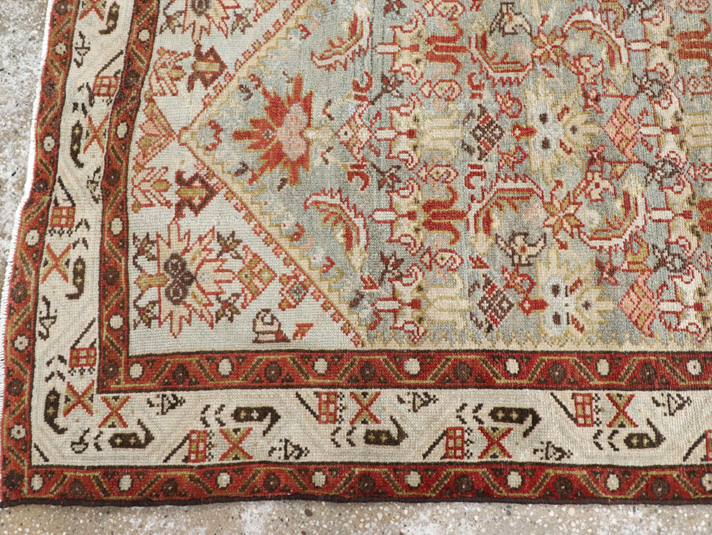 Vintage Persian Malayer Long Runner, No.26353 - Staging