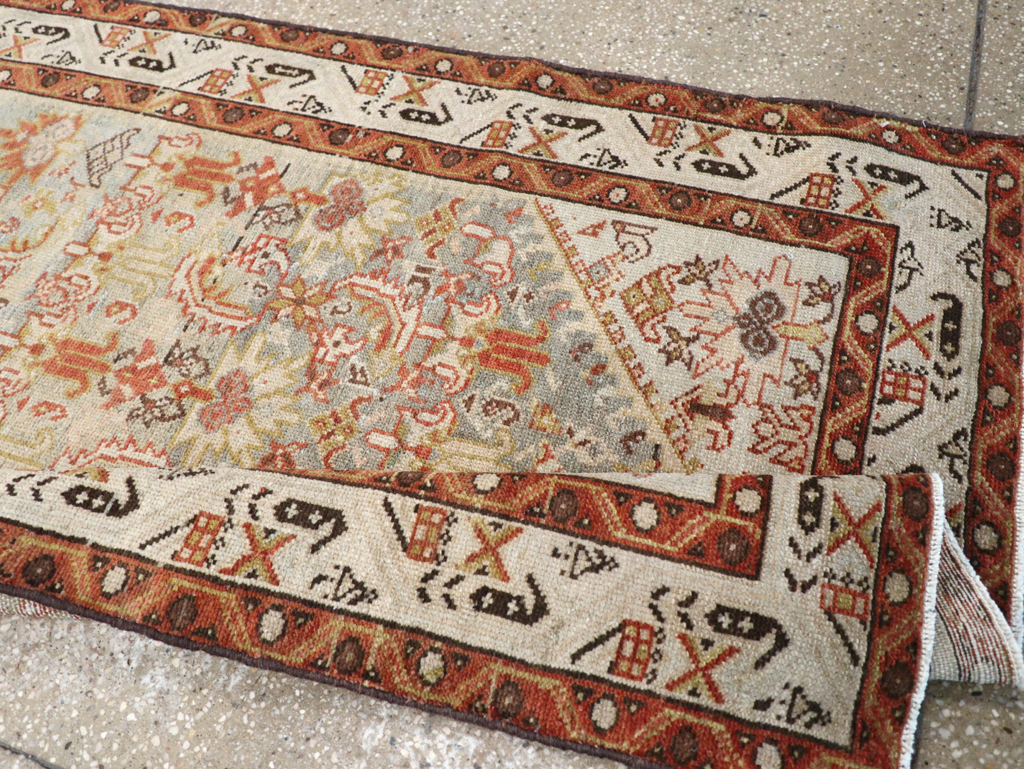 Vintage Persian Malayer Long Runner, No.26353 - Staging