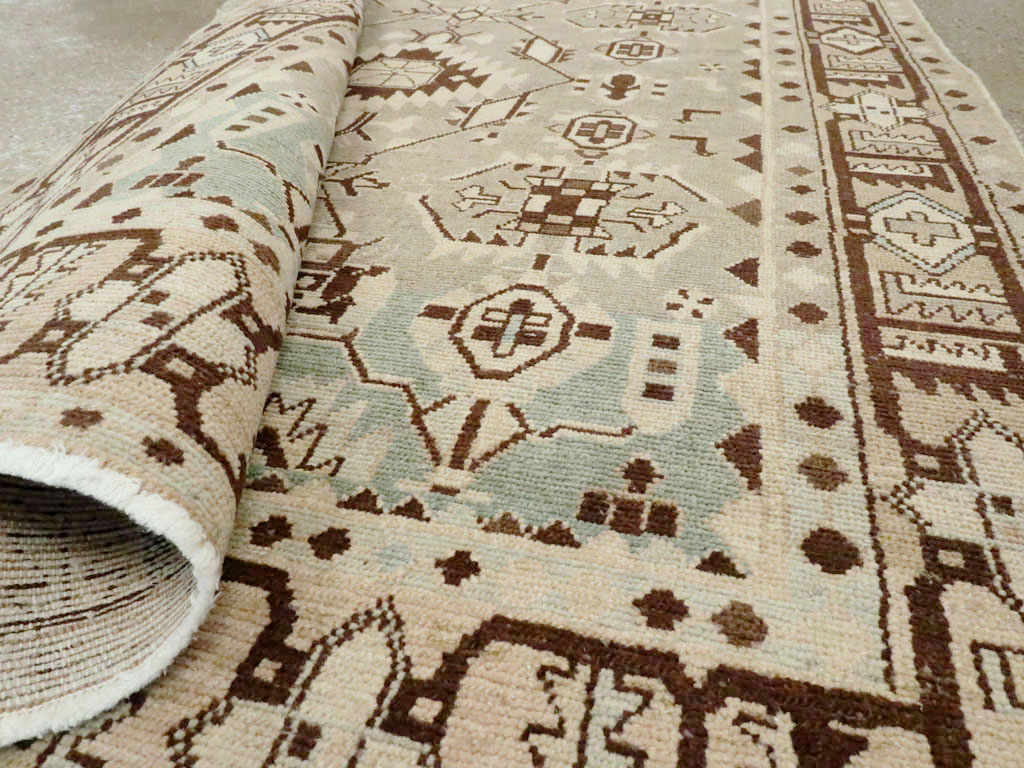 Vintage Persian Malayer Rug, No.26357 - Staging