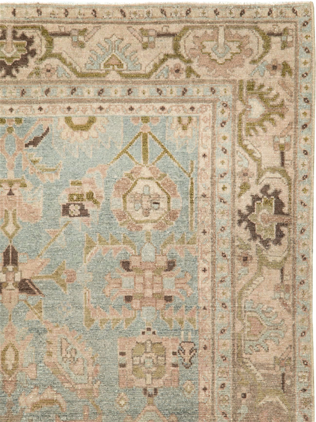 Vintage Persian Malayer Rug, No.26359 - Staging