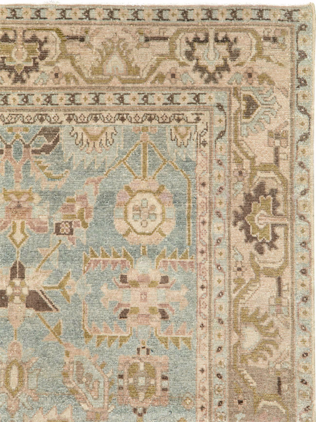 Vintage Persian Malayer Rug, No.26359 - Staging
