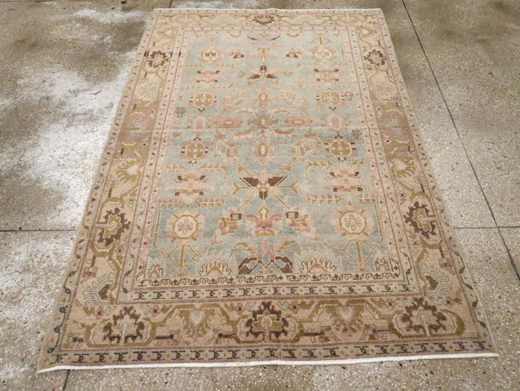 Vintage Persian Malayer Rug, No.26359 - Staging