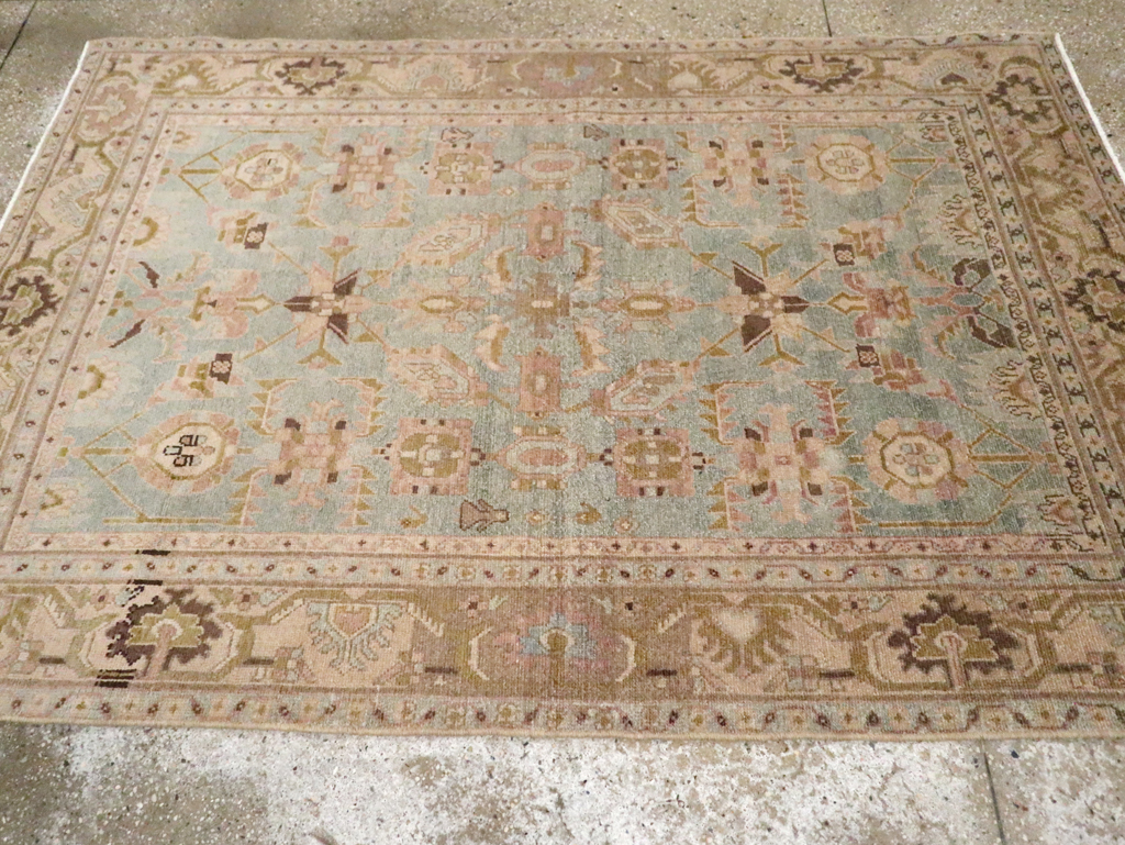 Vintage Persian Malayer Rug, No.26359 - Staging