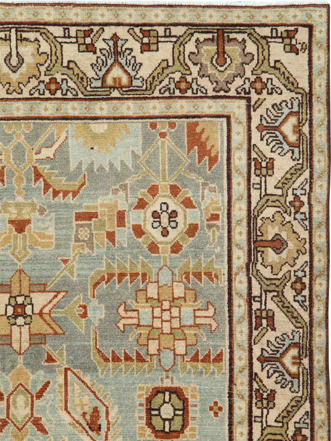 Vintage Persian Malayer Rug, No.26360 - Staging