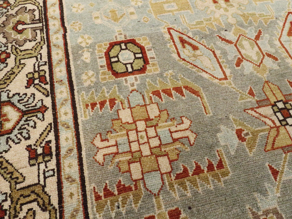 Vintage Persian Malayer Rug, No.26360 - Staging