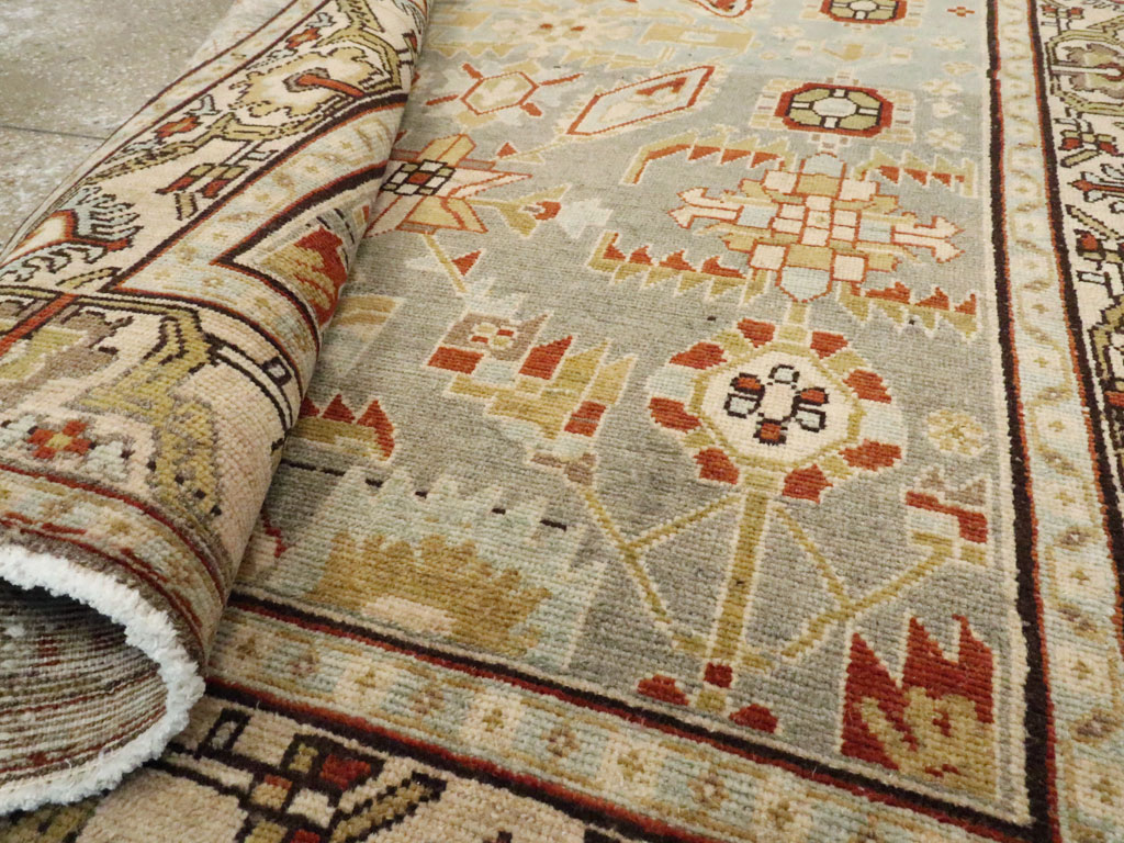 Vintage Persian Malayer Rug, No.26360 - Staging