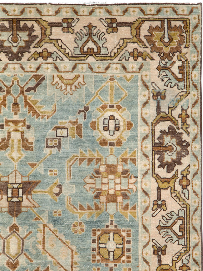 Vintage Persian Malayer Rug, No.26361 - Staging