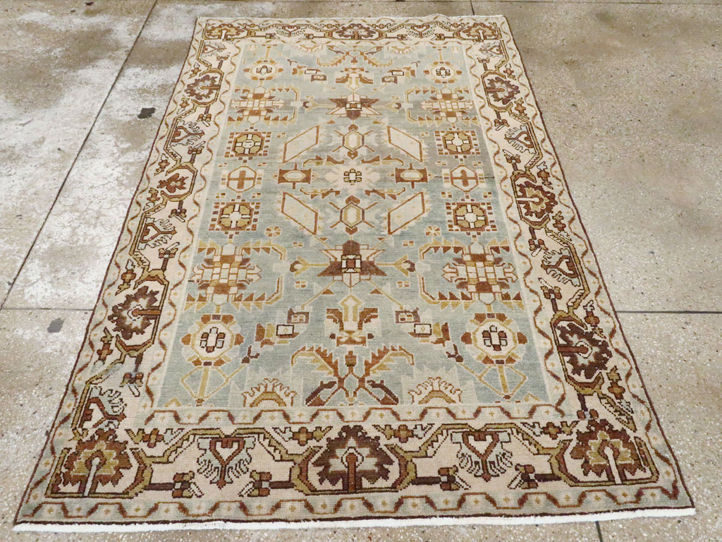 Vintage Persian Malayer Rug, No.26361 - Staging