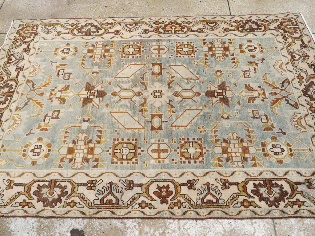 Vintage Persian Malayer Rug, No.26361 - Staging