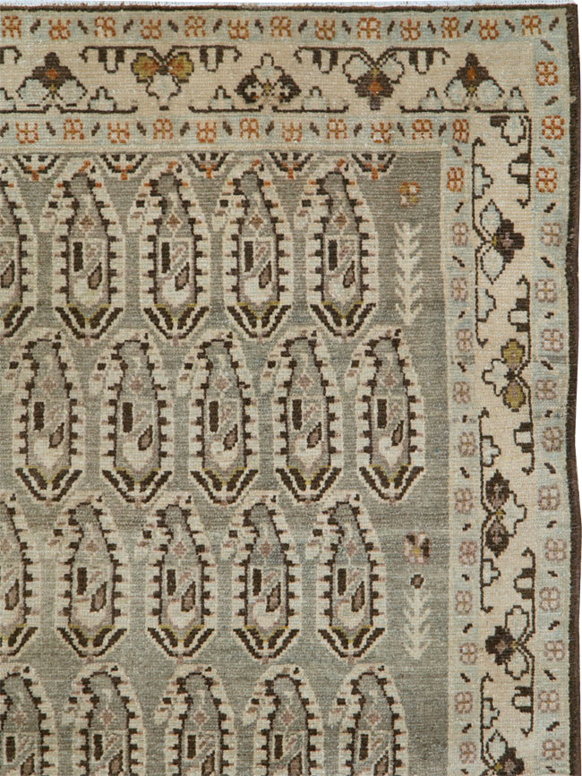 Vintage Persian Malayer Rug, No.26363 - Staging