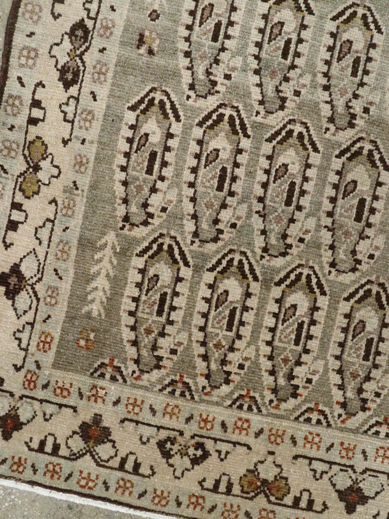 Vintage Persian Malayer Rug, No.26363 - Staging