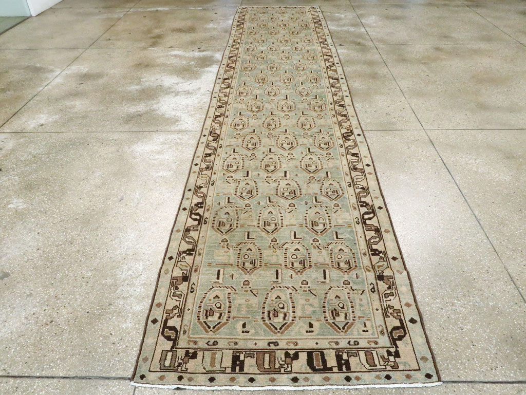 Vintage Persian Malayer Runner, No.26366 - Staging