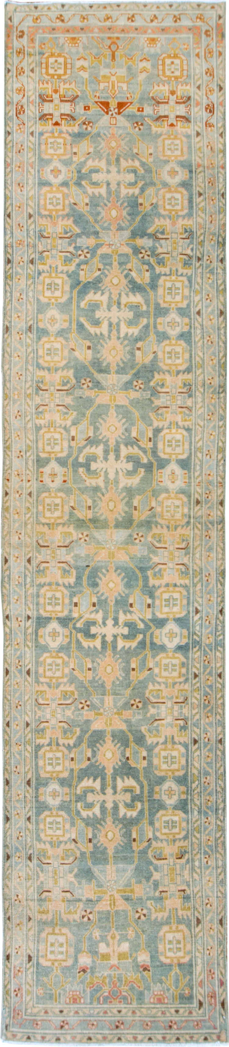Antique Persian Malayer Runner, No.26367 - Staging