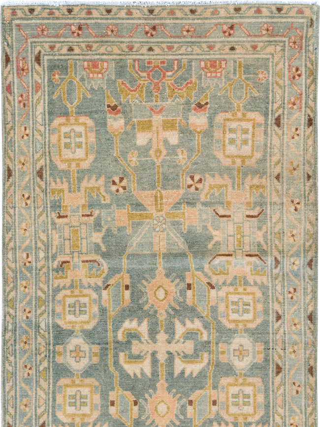 Antique Persian Malayer Runner, No.26367 - Staging