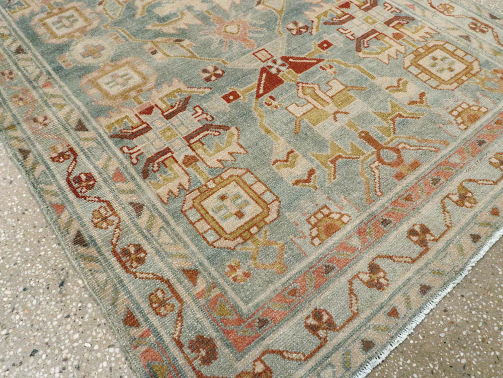Antique Persian Malayer Runner, No.26367 - Staging