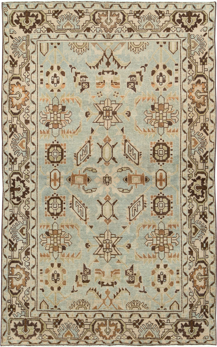 Vintage Persian Malayer Rug, No.26368 - Staging