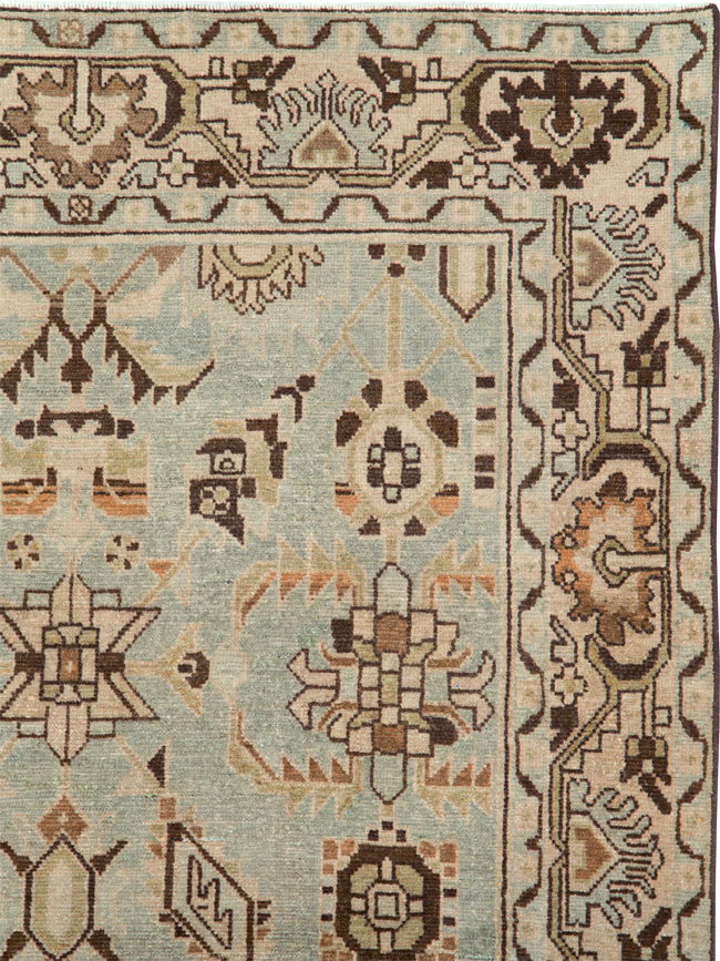 Vintage Persian Malayer Rug, No.26368 - Staging