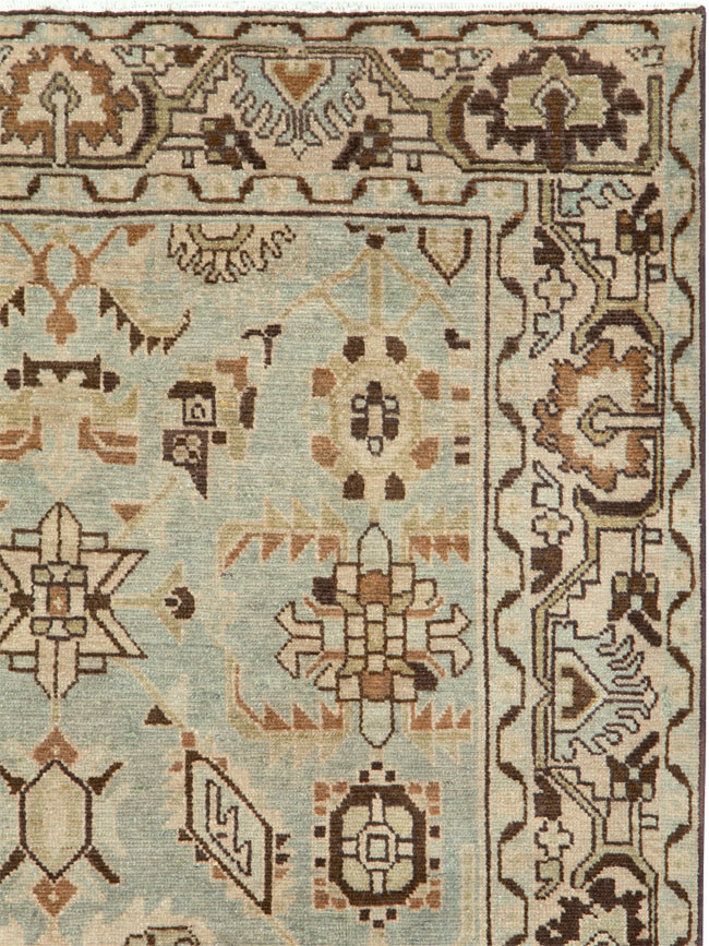 Vintage Persian Malayer Rug, No.26368 - Staging