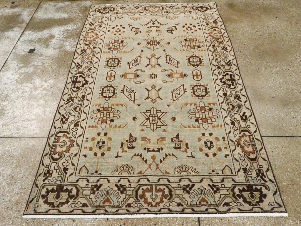 Vintage Persian Malayer Rug, No.26368 - Staging