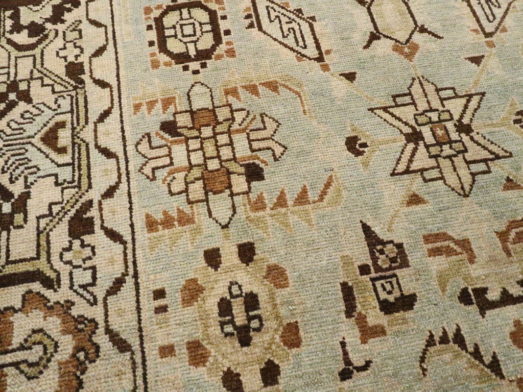 Vintage Persian Malayer Rug, No.26368 - Staging