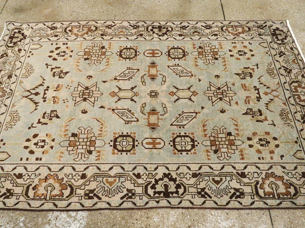Vintage Persian Malayer Rug, No.26368 - Staging