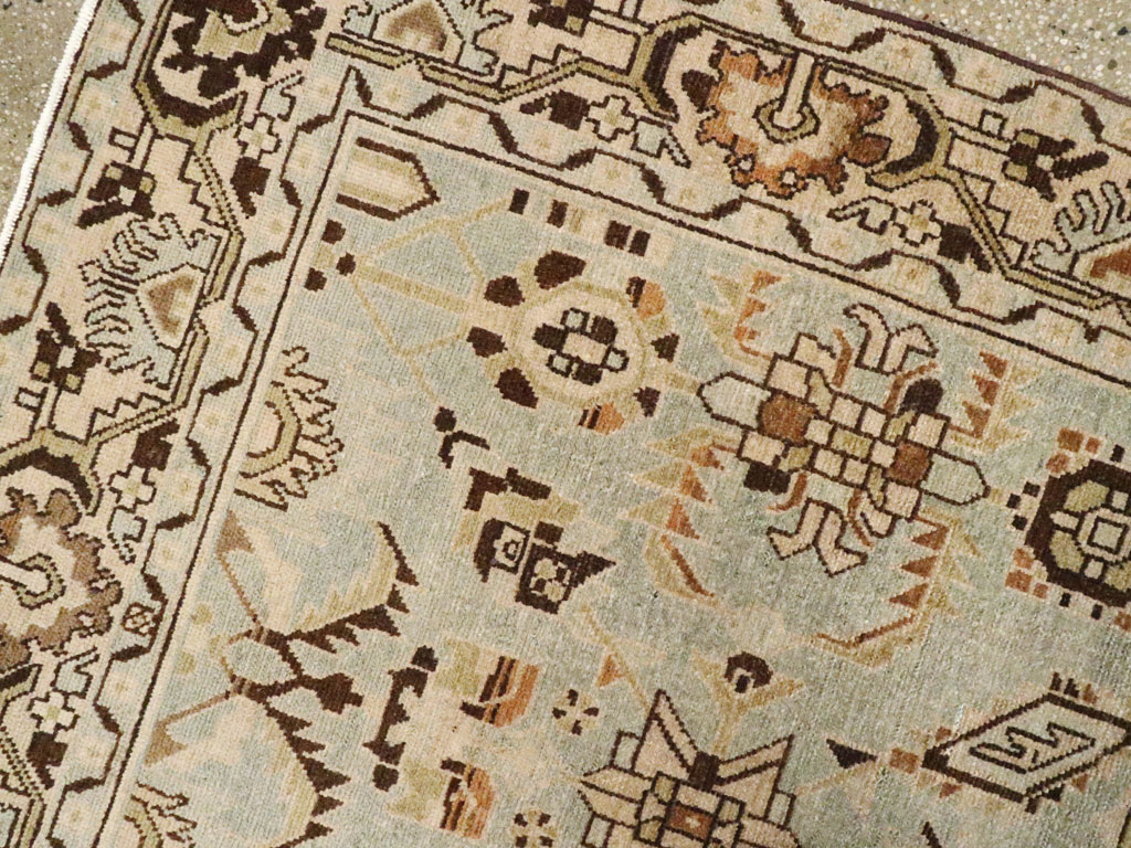 Vintage Persian Malayer Rug, No.26368 - Staging