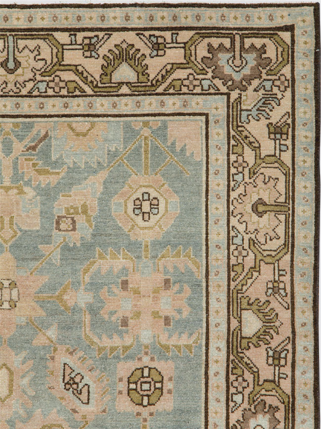 Vintage Persian Malayer Rug, No.26370 - Staging