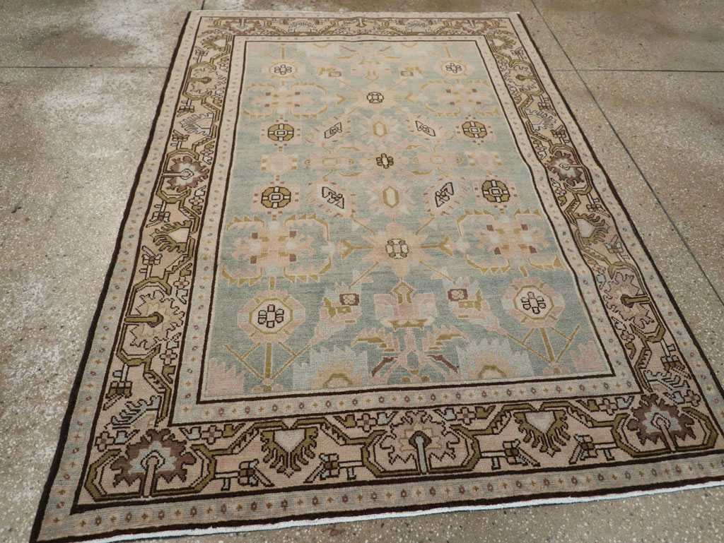 Vintage Persian Malayer Rug, No.26370 - Staging
