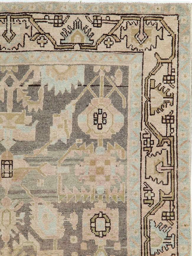 Vintage Persian Malayer Rug, No.26372 - Staging