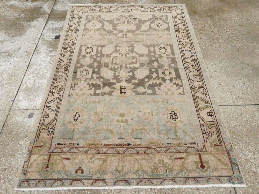Vintage Persian Malayer Rug, No.26372 - Staging