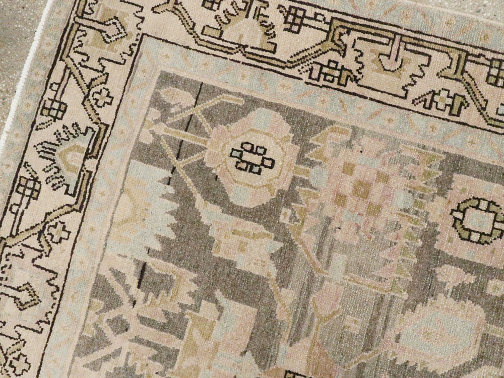 Vintage Persian Malayer Rug, No.26372 - Staging